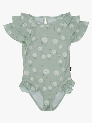 Lindberg Gracie Badeanzug, Green/White