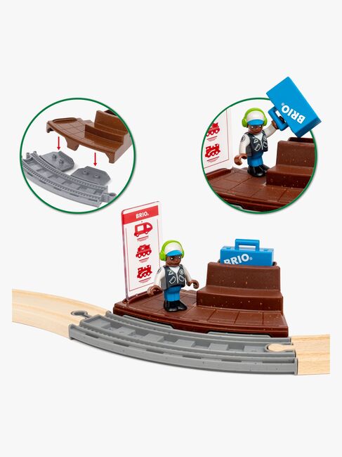 BRIO World 36102 Zugset mit Rückziehmotor