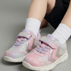 Hummel Crosslite Glitter Infant Sneaker, Multicolor Pink