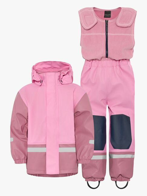 Didriksons Boardman Gefüttertes Regenset, Light Heather Pink
