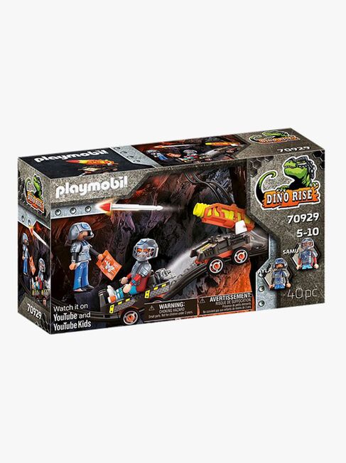 Playmobil 70929 Dino Rise Dino Mine Raketenkart