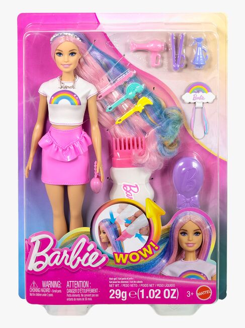 Barbie Spielset Frisör Rainbow Sparkle