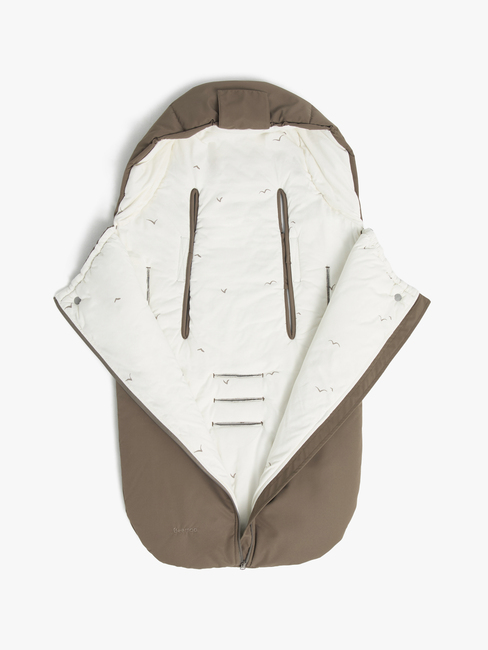 Beemoo Light Fußsack, Taupe Swallow