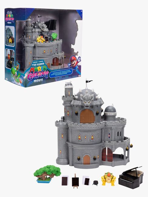 Super Mario Galaxy Movie Spielset Bowsers Schloss