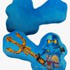 LEGO NINJAGO RIYU Geformtes Kissen 40cm, Blau