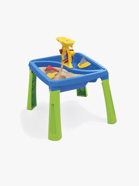 DOLU Sand, Water & Creativity 3-in-1 Spieltisch, Blau/Grün