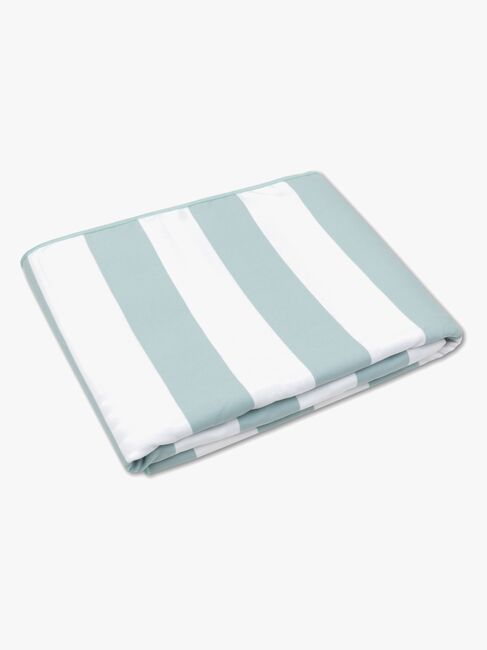 Swim Essentials Luxe Strandtuch, Green White Cheers