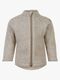 Mikk-Line Wollfilz-Jacke Baby, Melange Offwhite