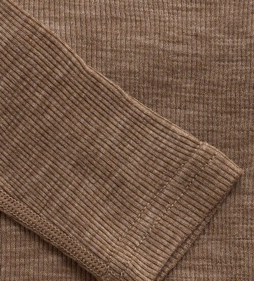 CeLaVi Langärmeliges Top Merinowolle, Cocoa Creme