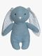 Teddykompaniet Kuscheltier Häschen Elina 20 cm, Himmelblau