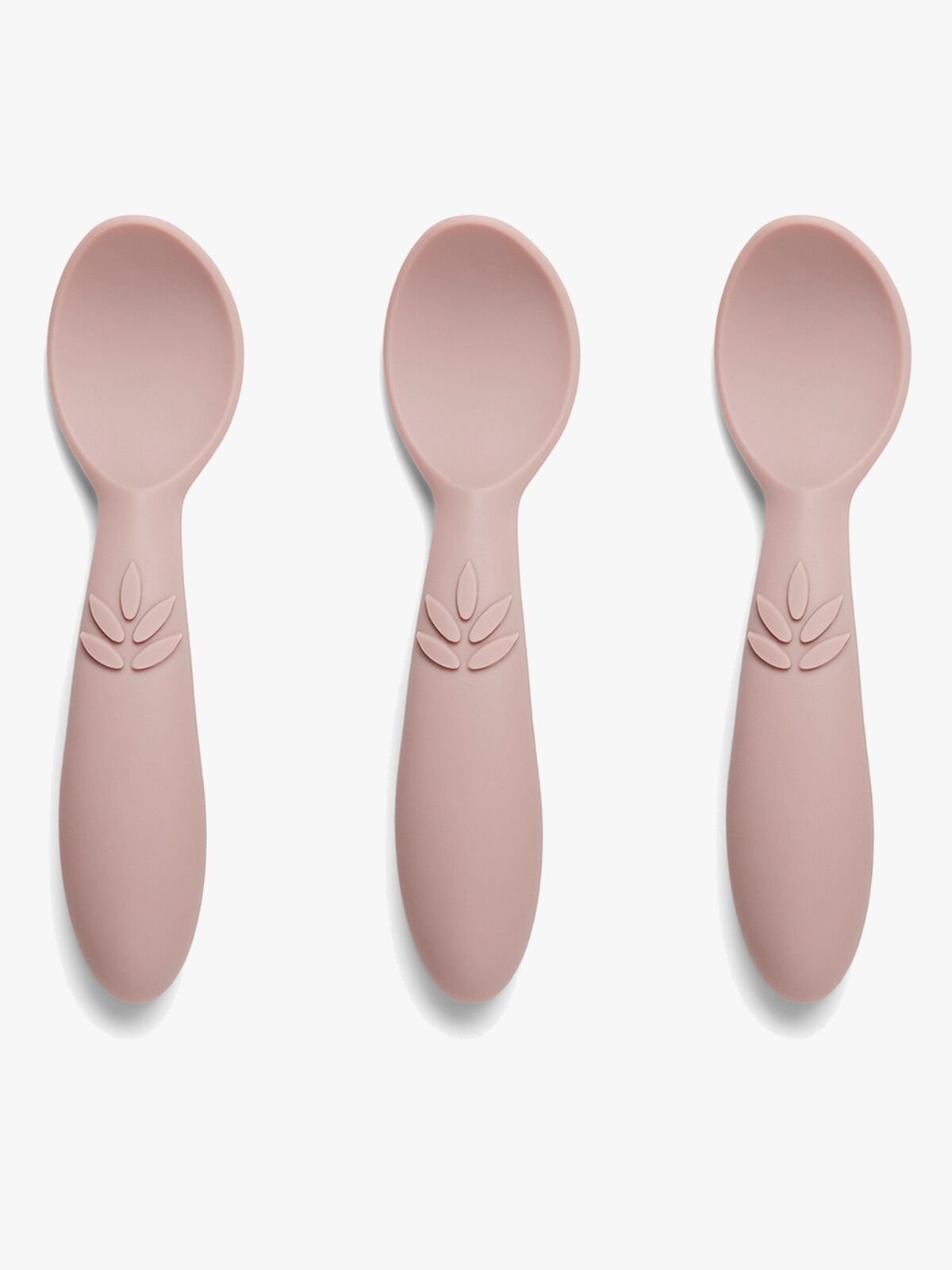 nuuroo Ella Löffel Silikon 3er-Pack, Woodrose
