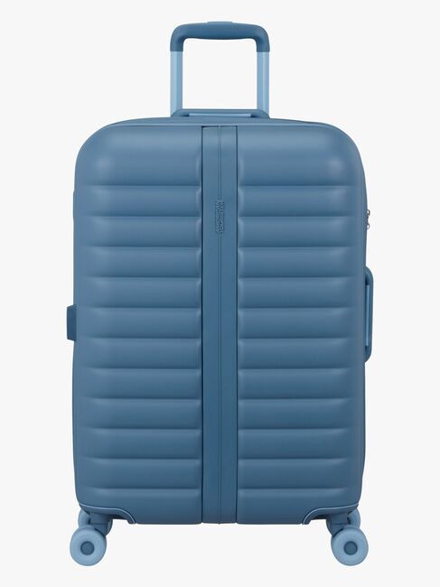 American Tourister Neovibe Spinner Koffer 66-74L, Steel Blue
