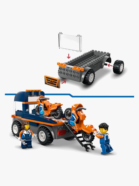 LEGO City 60491 Motorradtransporter