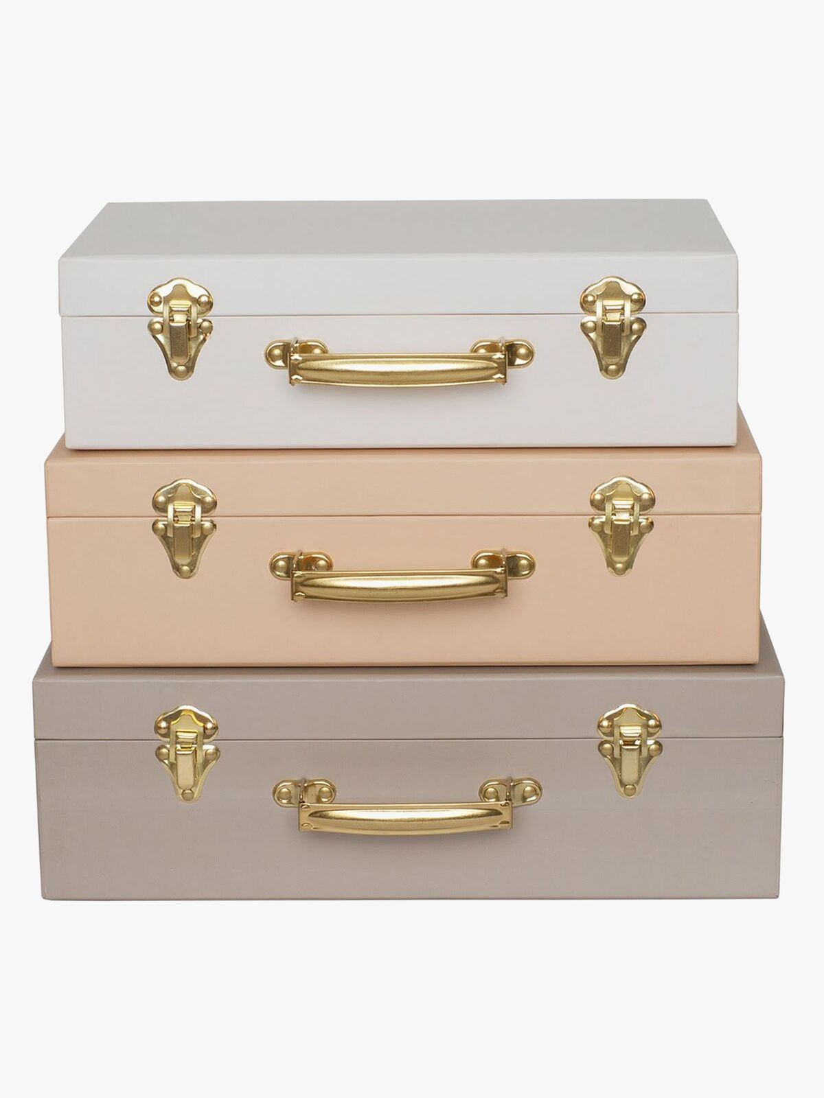 Jabadabado Koffer 3er-Pack, Beige