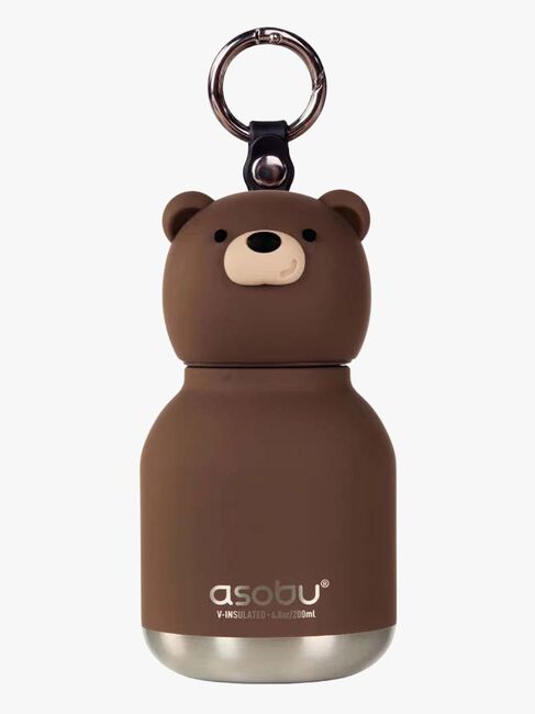 Asobu Bestie Mini Trinkflasche Bär, Braun IBV44-BROWNBEAR-4840_1.jpg