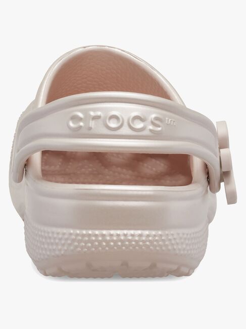 Crocs Classic Pearl Shine Pantoffeln, Quartz