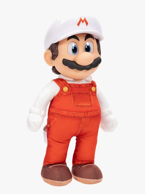 Super Mario Galaxy Movie Kuscheltier Fire Mario 35 cm