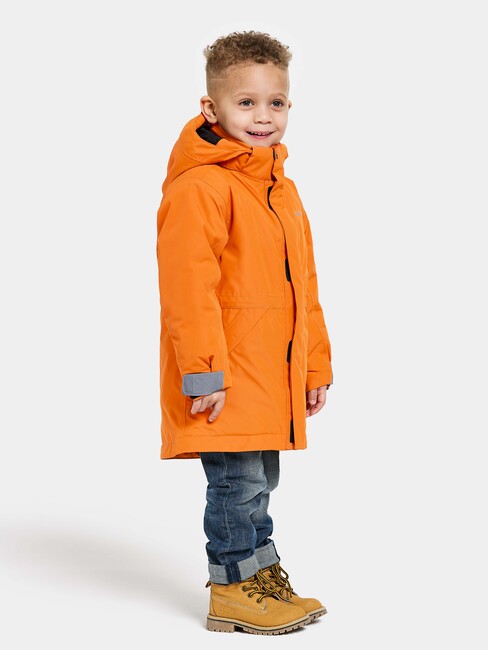 Didriksons Tundran Winterjacke, Orange Jam