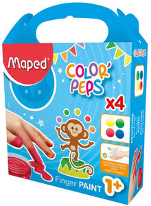 Maped Fingerfarbe 4 Farben