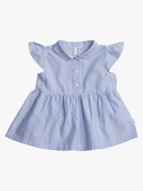 Petite Chérie Atelier Emmalina Kleid, Navy/White