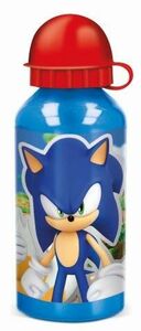Sonic Wasserflasche 400 ml Aluminium, Blau