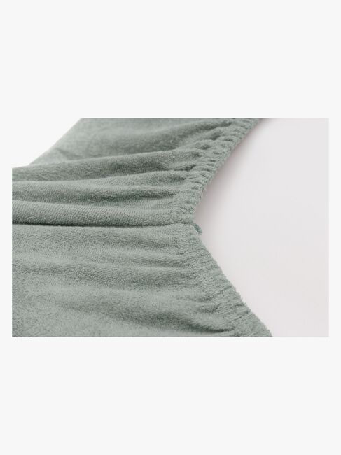 Jollein Wickelauflagenbezüge 50x70cm 2er-Pack, Sea Green/Ivory