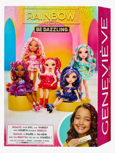 Rainbow High Be Dazzling Modepuppe Genevieve Bleue, Blau