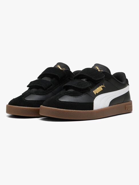 Puma Club II Era V PS Sneaker, Black/White