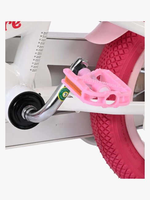 Volare Unicorn Fahrrad 12 Zoll, Weiß