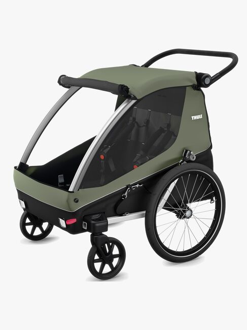 Thule Courier Fahrradanhänger, Vintage Green
