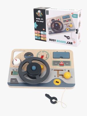 Kinder and Kids Montessori Aktivitätsbrett Auto