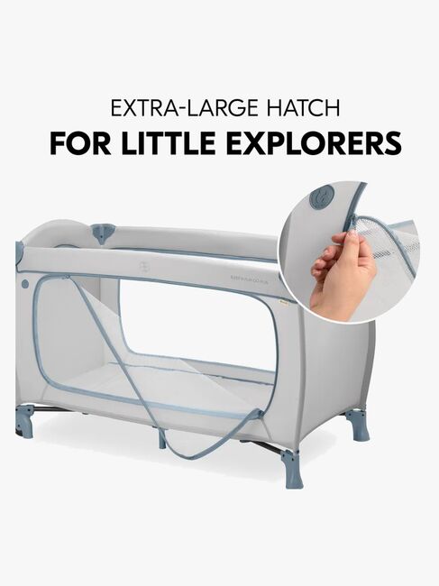 Hauck Sleep N Play Go Plus Reisebett, Dusty Blue