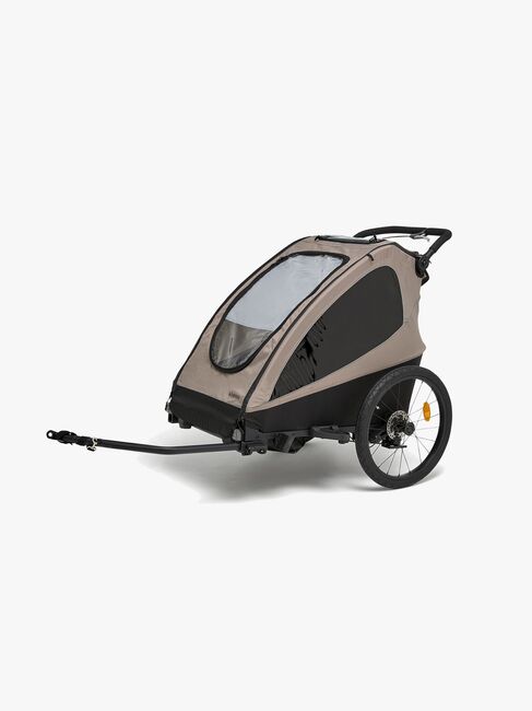 Beemoo Activity Sport Fahrradanhänger, Beige