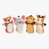 Melissa & Doug Handpuppen Kuscheltiere Zoo, 4 Stück