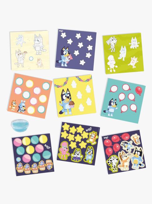 SES Creative Bluey Bastelset Aufkleber