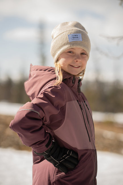 Lindberg Alpine Winterjacke, Dry Rose/Plum
