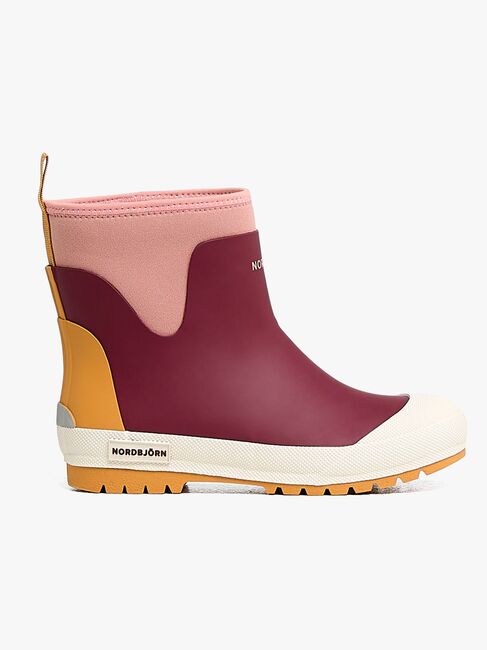 Nordbjörn Viskan Gefütterte Gummistiefel, Madder Brown/Rose Dawn/Inca Gold