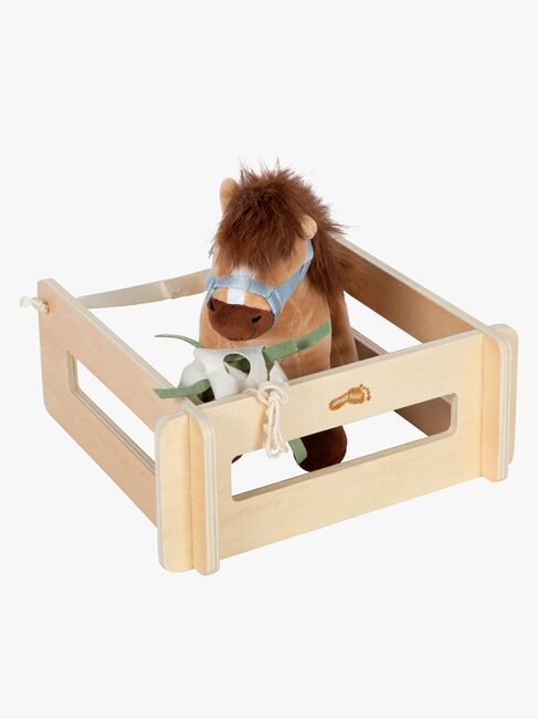 Small Foot Spielset Pferd mit Stall in der Tasche
