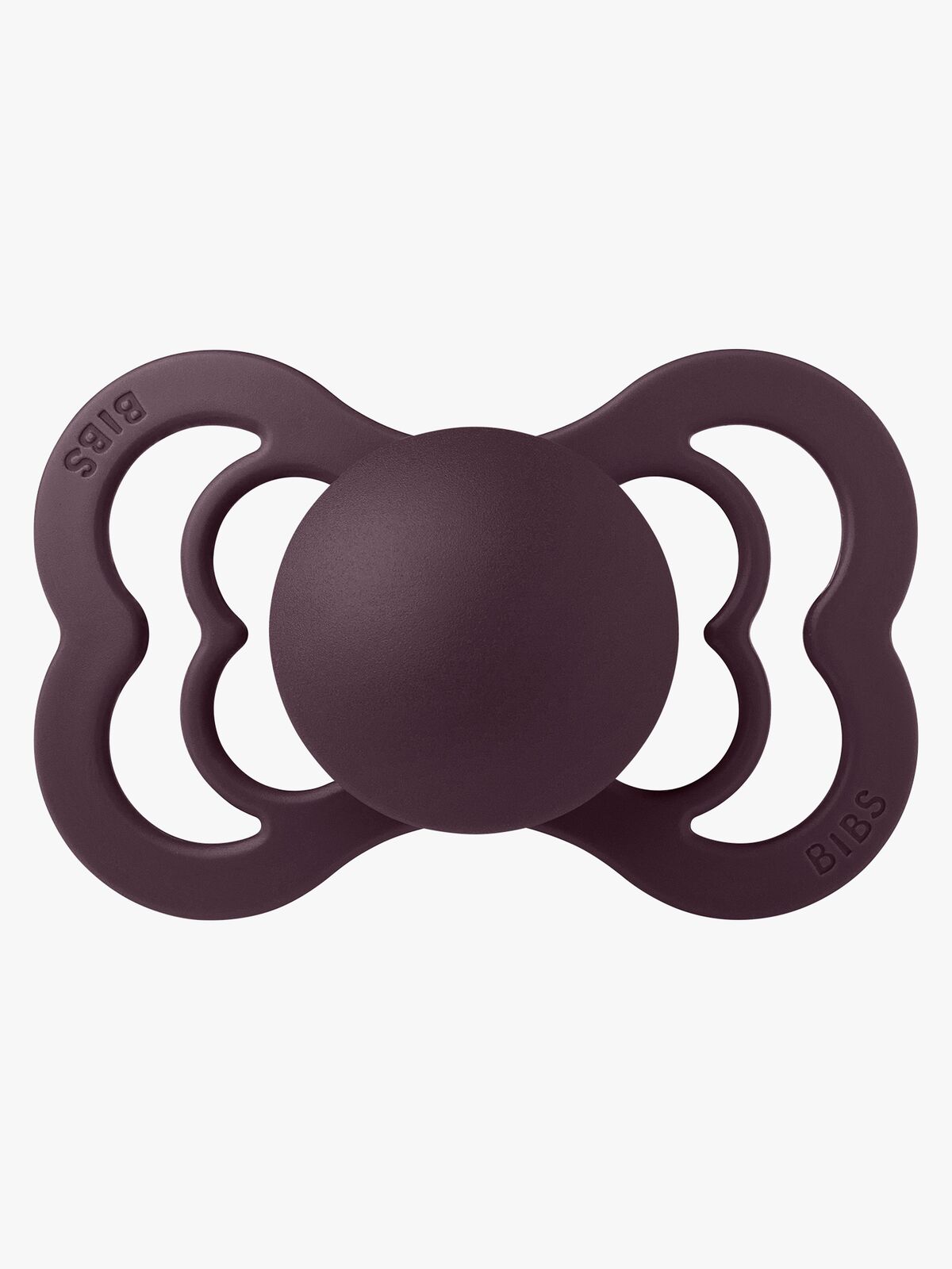 BIBS Supreme Schnuller Silikon Gr. 2, Plum