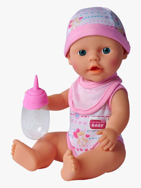 New Born Baby Puppe Trinken+Nässen 30 cm Gemischte Auswahl