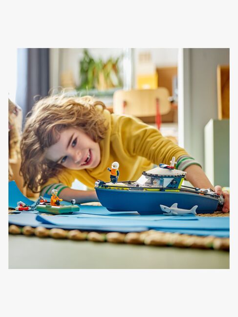 LEGO City 60456 Verfolgungsjagd im Polizeiboot