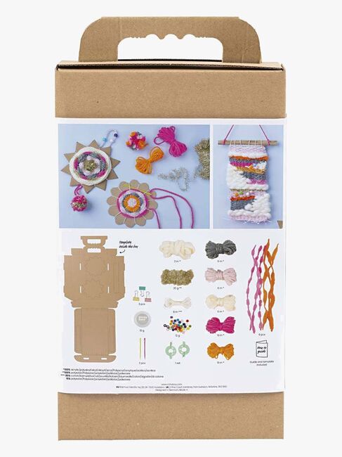 Creativ Company DIY-Set Weben Wanddekorationen