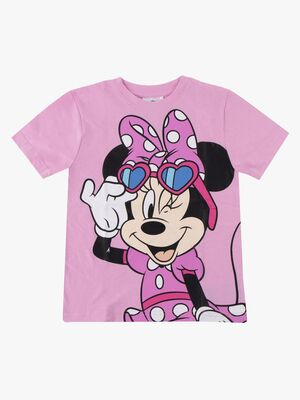 Disney Minnie Maus T-Shirt, Rosa
