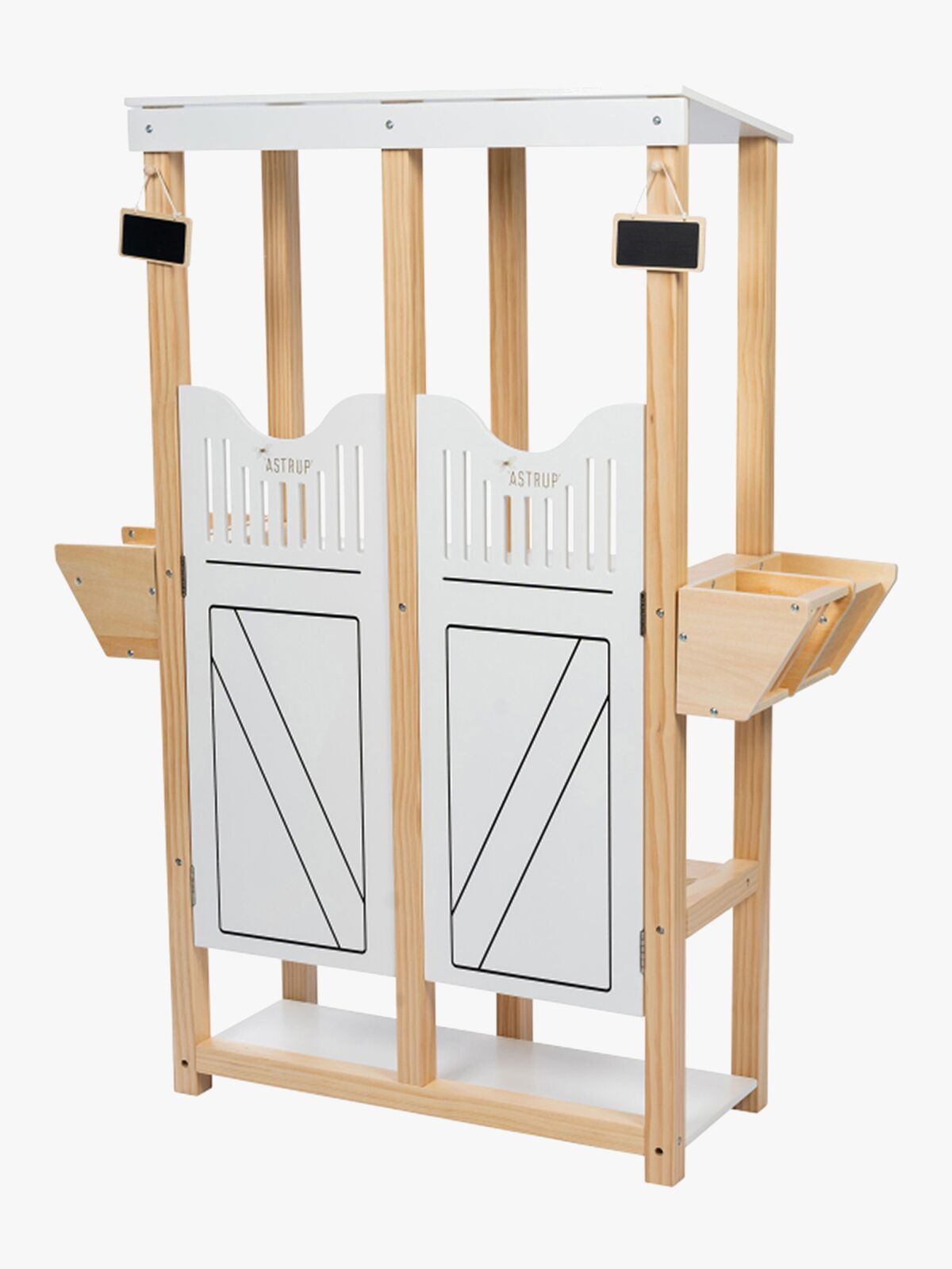 byASTRUP Pferdestall für 2 Steckenpferde