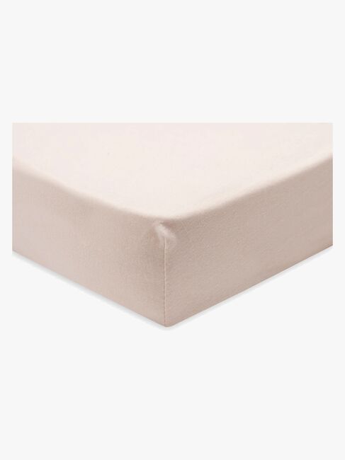 Jollein Spannbettlaken 60x120 2er-Pack, Blush/Wild Rose
