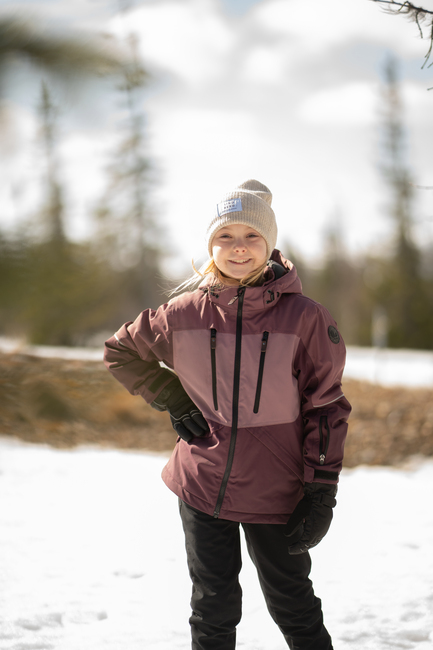 Lindberg Alpine Winterjacke, Dry Rose/Plum