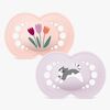 MAM Orginal Silikon Schnuller 2er-Pack 16-36m, Rosa