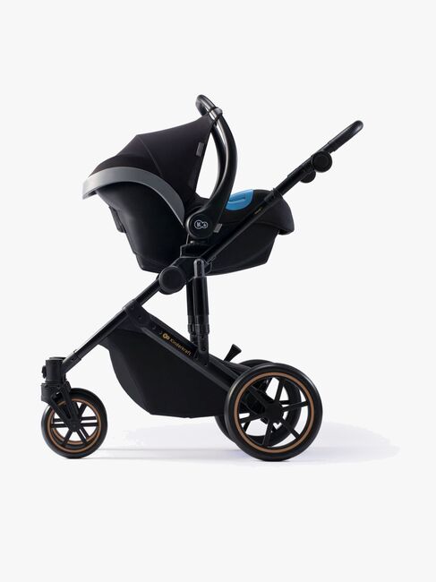 Kinderkraft PRIME 2 3-in-1 Kombikinderwagen Travelsystem inkl. Mink Pro, Sandrose Beige