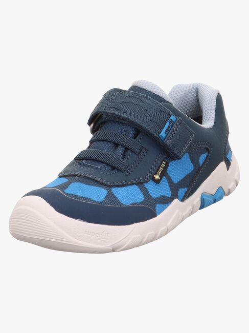 Superfit Trace Barefoot GTX Sneaker, Blue/Turquoise