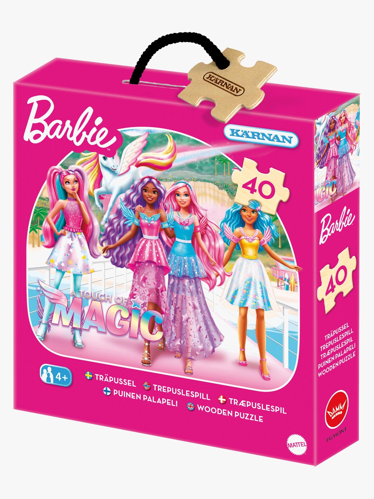 Kärnan Barbie Holzpuzzle 40 Teile